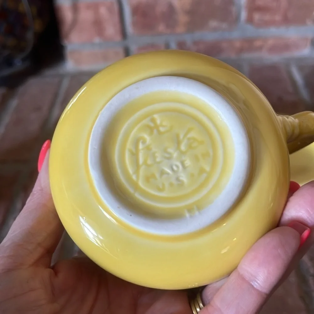 Fiesta Sunflower Yellow Sugar Cream Tray Set